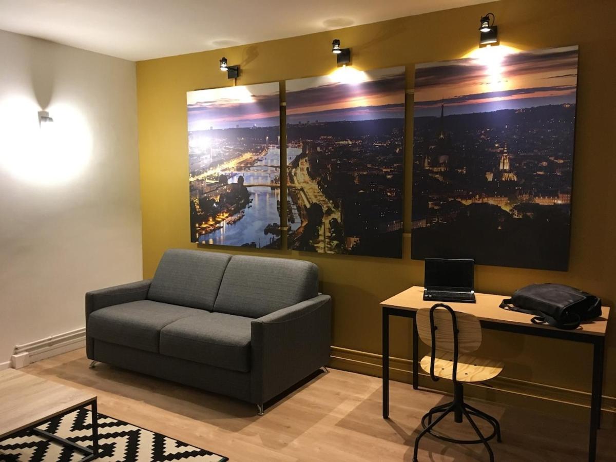 La Cathedrale - Vue Sur Seine Appartement Rouen Buitenkant foto
